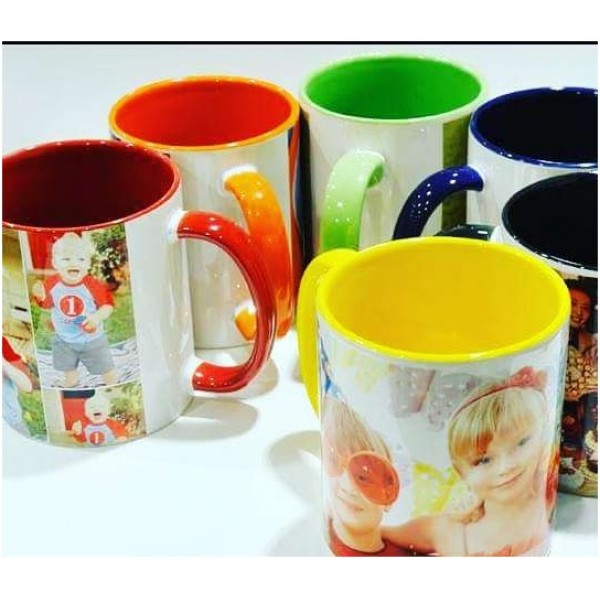 Buy Pack of 6 Customized Mug Print Your Design On Mugs online in